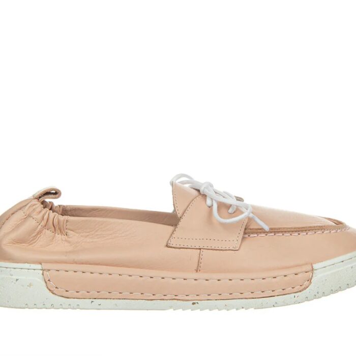 Дамски меки розови мокасини от естествена кожа Osaka
