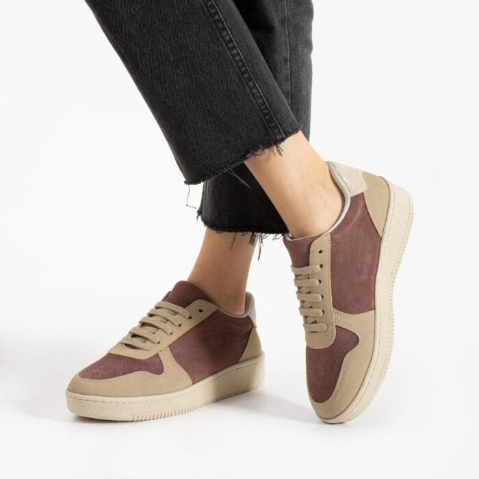 Дамски ежедневни кецове от естествена кожа Busan