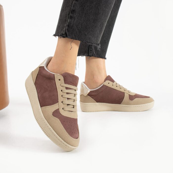 Дамски ежедневни кецове от естествена кожа Busan